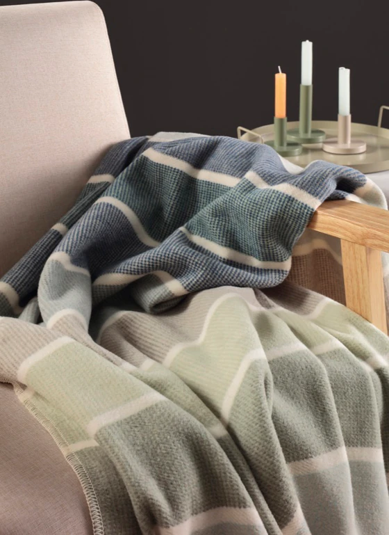 Wohndecke Baumwolle Biederlack Cotton Lines – Hautfreundlich