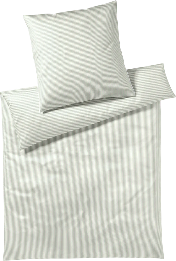 Bettwäsche-Garnitur Elegante 2460-4 Pistazie Mako-Satin