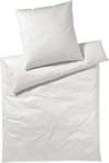 Bettwäsche-Garnitur Elegante 2460-19 Hellgrau Mako-Satin