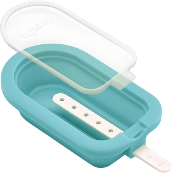 Wiederverwendbare Silikon-Eisformen Lekue 6er-Set BPA-frei