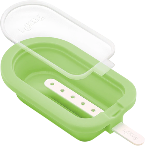 Wiederverwendbare Silikon-Eisformen Lekue 6er-Set BPA-frei