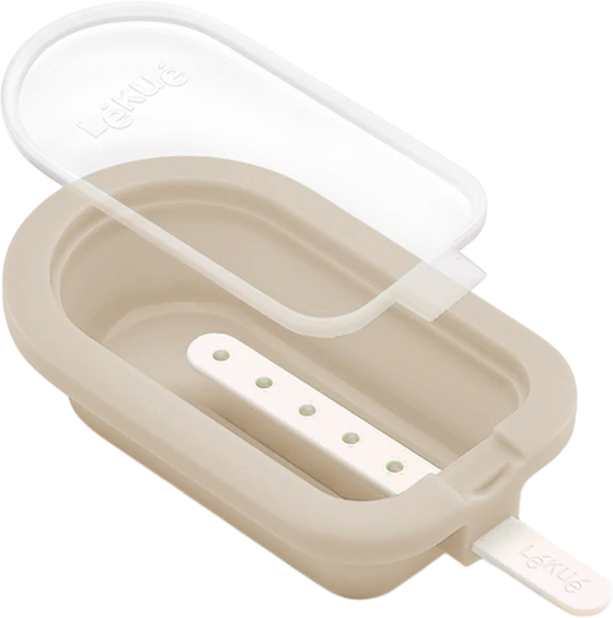 Wiederverwendbare Silikon-Eisformen Lekue 6er-Set BPA-frei