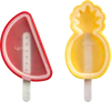 Wiederverwendbare Eisformen Lekue Tropische Stieleisformen 4er-Set BPA-frei