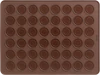 Backmatte für Macarons Lekue 40 cm Silikon Antihaft 48 Stück