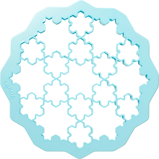 Plätzchenausstecher Lekue Schneeflocke BPA-frei Kunststoff