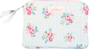 iPad-Hülle Greengate Nikolina Pale Blue – Baumwolle, Schutz