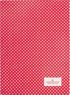 Geschirrtuch Greengate Dotty Red – 100% Baumwolle, klassisches Design