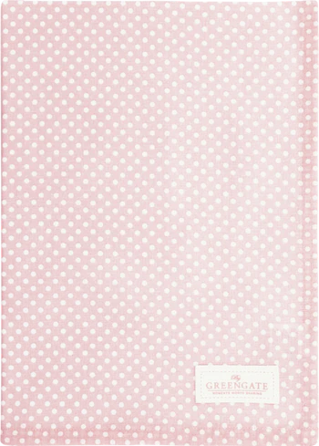 Geschirrtuch Greengate Dotty Blassrosa – 100% Baumwolle