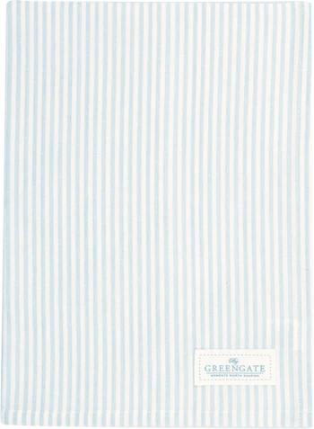 Geschirrtuch Greengate Alexa Stripe Hellblau 100% Baumwolle