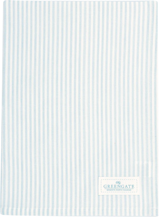 Geschirrtuch Greengate Alexa Stripe Hellblau 100% Baumwolle