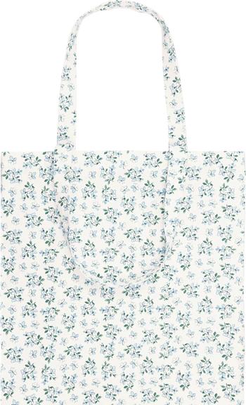 Tragetasche Baumwolle Greengate Alaia Weiß floral umweltfreundlich