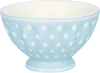 Keramikschale Greengate Dotty Hellblau 400ml – Spülmaschinenfest - pale blue