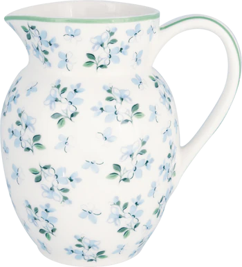 Keramik-Krug Greengate Alaia 0,5L Weiß Spülmaschinenfest