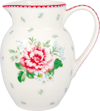 Keramik-Krug Greengate Alivia 0,5L Weiß – Skandinavisches Design