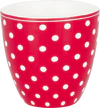 Espressotasse Greengate Dotty Red – Porzellan Polka Dots