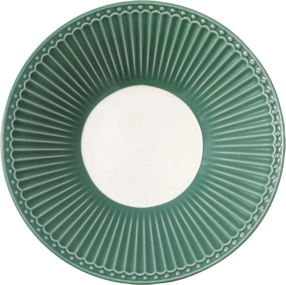 Pastateller Greengate Alice Dusty Green – Porzellan 23 cm