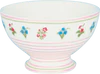 Snackschale Greengate Liana Weiß – Porzellan & Mikrowellengeeignet
