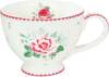 Teetasse Greengate Alivia Weiß Porzellan 300ml floral skandinavisch
