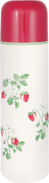Trinkflasche Edelstahl Greengate Berry white 800ml auslaufsicher