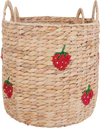 Aufbewahrungskorb Set Greengate Naturfaser Erdbeer-Motiv