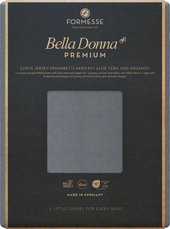 Spannbettlaken Formesse Bella Donna Premium Alto – Seidig-weich für hohe Matratzen