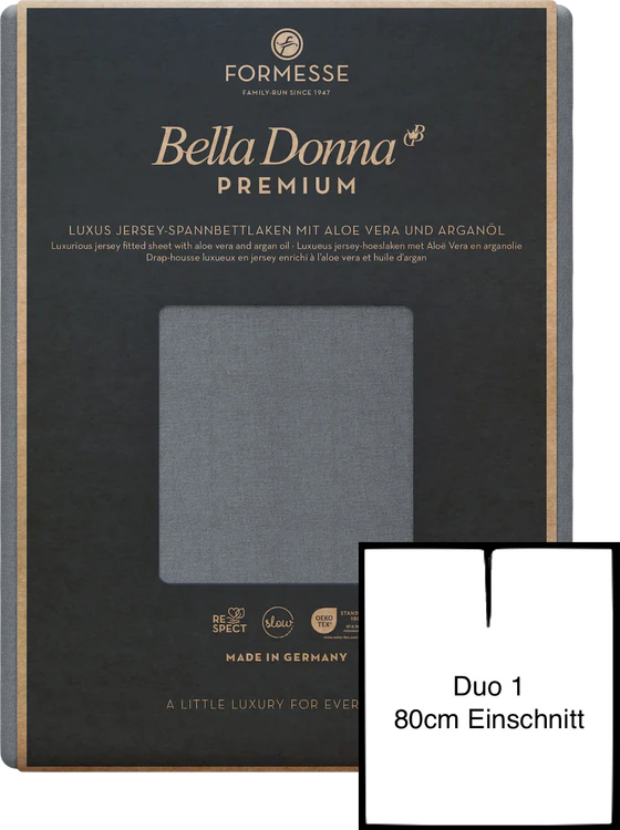Spannbettlaken Formesse Bella Donna Premium Duo 1 – Baumwolle & Elasthan