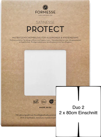 Matratzenschoner Formesse Satinesse Protect La Piccola Duo Tencel Nässeschutz