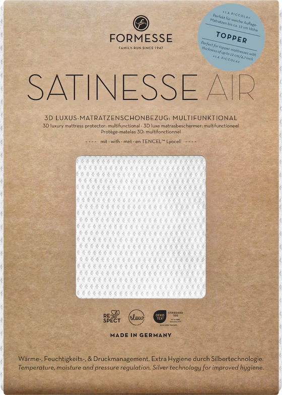 Matratzenschonbezug Formesse Satinesse Air La Piccola atmungsaktiv