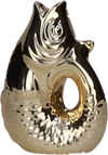 Dekorative Vase Fischform Gold 0,2L – GIFTCOMPANY Unikat