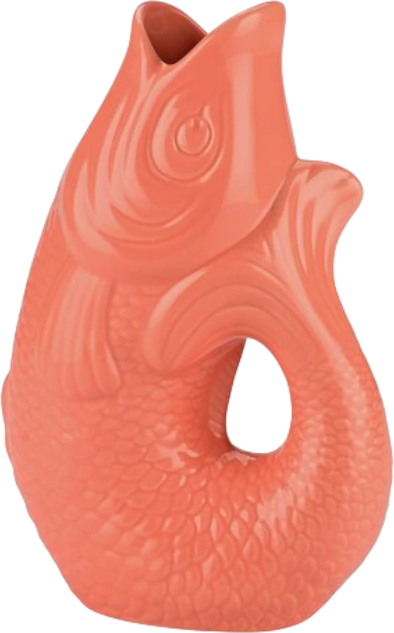 Dekorative Vase Fischform GIFTCOMPANY Monsieur Carafon S Lachs