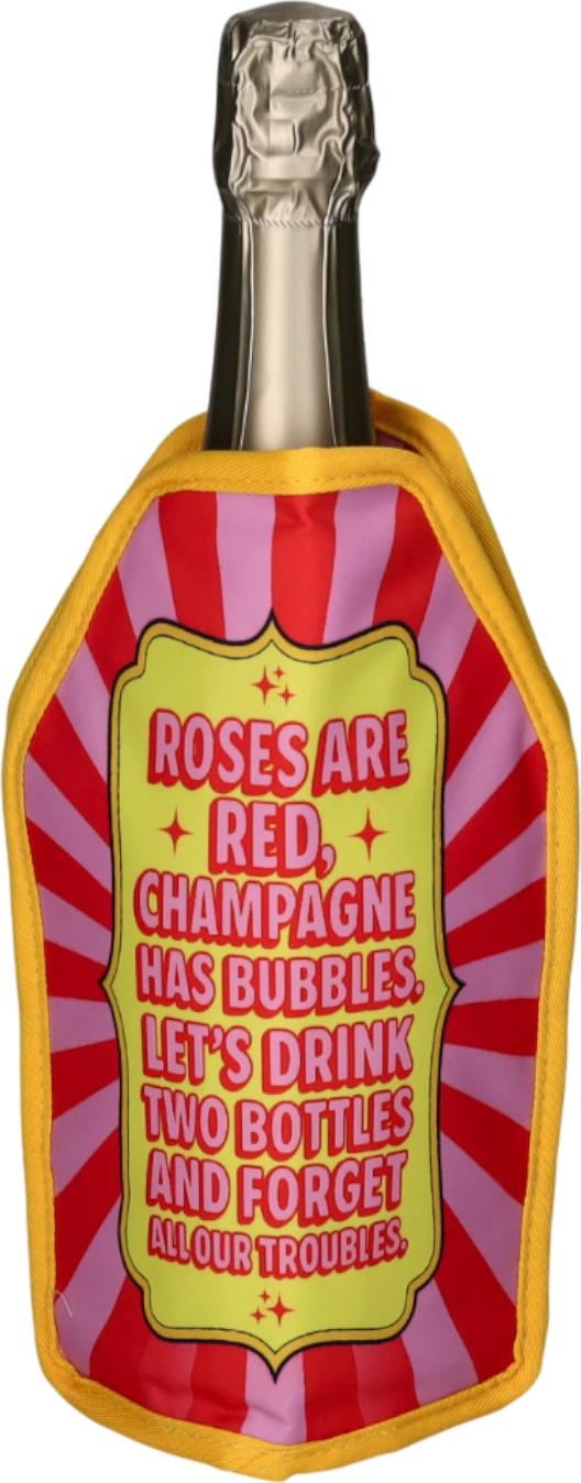 Kühlmanschette für Flaschen Froid Roses Rot/Gelb – GIFTCOMPANY