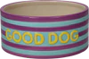 Futternapf für Haustiere GIFTCOMPANY Love Pets M lila/blau Steingut