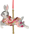 Dekorationsanhänger Karussell Hase grau rosa – GIFTCOMPANY