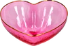 Dekoschale Herz Rosa Glas GIFTCOMPANY L´amour Handgefertigt