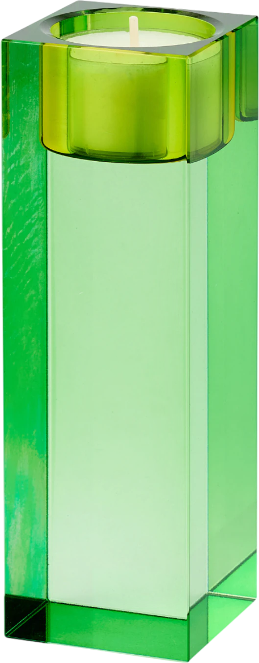 Teelichthalter Kristallglas Sari Grün – GIFTCOMPANY Eleganz