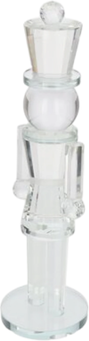 Dekorativer Nussknacker Kristallglas Transparent GIFTCOMPANY