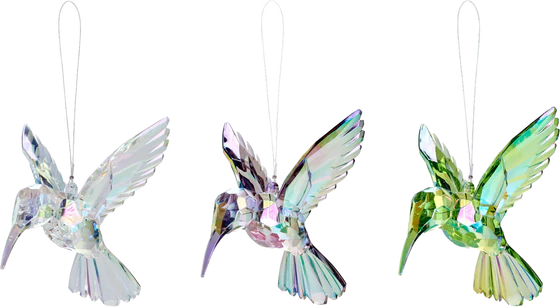 Dekorationsfigur Kolibri 3er-Set GIFTCOMPANY Acryl bunt