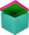 Aufbewahrungsbox MDF Neo S 13x13x13cm Neonfarben - GIFTCOMPANY