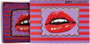 Kleine Kosmetiktasche GIFTCOMPANY Elodie XS Lippenmotiv Baumwolle