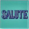 Untersetzer Türkis Salute Terrakotta - GIFTCOMPANY Love Tiles