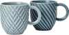 Keramikbecher Dottir Samsurium Bluegrey – Art déco Keramik