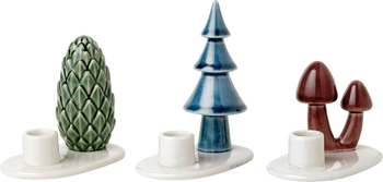 Dekorative Keramikfigur Dottir Winter Stories Pilz Unikat