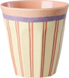 Melamin-Trinkbecher 250 ml Rice by Rice – Stripey Love Design
