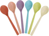 Teelöffel-Set Melamin Rice by Rice Glory Days 6er-Set robust - Melamine Tea Spoon in Asst. Glory Days Colors - Set of 6