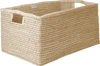 Rechteckiger Aufbewahrungskorb Raffia Natur XL Rice by Rice