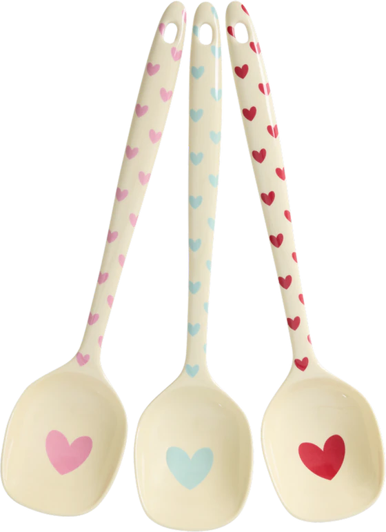 Kochlöffel Melamin Rice by Rice Herz-Design BPA-frei