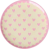 Kuchenplatte Melamin Dunkelrosa Rice by Rice – Herzchen-Print - Dark Pink