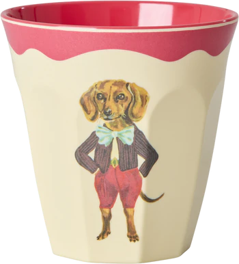 Melamin-Trinkbecher Rice by Rice 250 ml Red Kiss bruchfest