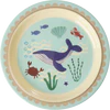 Kinderteller aus Melamin Rice by Rice – Ozean-Design, BPA-frei