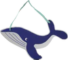 Kinderzimmer-Spiegel Wal Rice by Rice – Bruchsicher & Leicht - Whale Shape